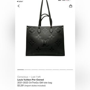 Authentic Louis Vuitton purse